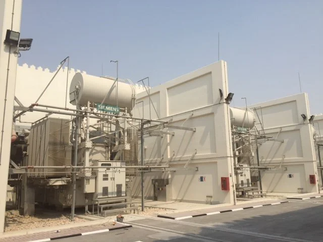 Electrical substation equipment in Qatar